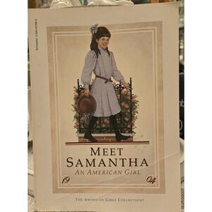 Meet Samantha: An American Girl Paperback Book  Clean Has A Crease In The Cover